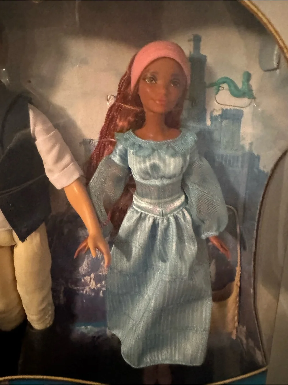 NWT Disney The Little Mermaid Ariel & Prince Eric Doll Set - Blue